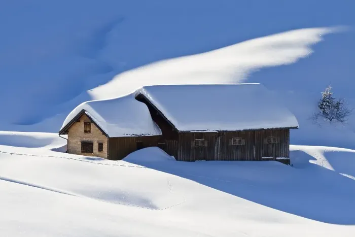 Framed Print : Hut on Alp Horn Mountain, Canton of St Framed Print : Hut on Alp Horn Mountain, Canton of St