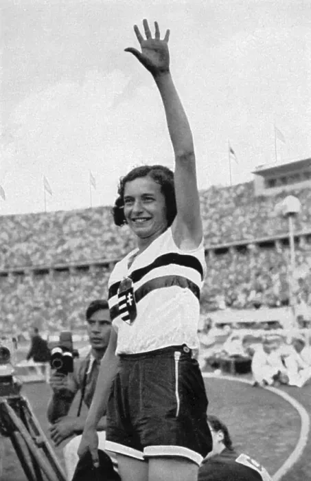 Framed Print : Ibolya Czak from Hungary won the gold medal in the high jump