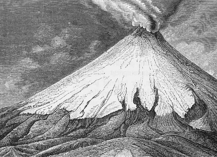 Framed Print : Ice and snow-covered volcano Cotopaxi (5, 897 m) in the Andes, Cotopaxi National Park, nature conservation, smoke, climate change, geology, tectonics, travel, Ecuador, historical illustration 18888, South America Framed Print : Ice and snow-covered volcano Cotopaxi (5, 897 m) in the Andes, Cotopaxi National Park, nature conservation, smoke, climate change, geology, tectonics, travel, Ecuador, historical illustration 18888, South America