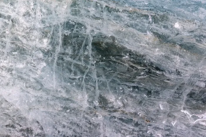 Framed Print : Ice structure in a glacier cave, winter, Morteratsch Glacier, Pontresina, Engadin, Grisons, Switzerland, Europe