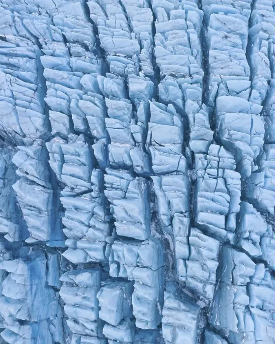 Framed Print : Ice structures, Vatnajoekull glacier