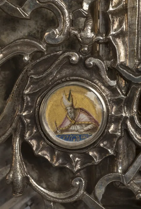 Framed Print : Icon of the Virgin Mary in the German Blade Museum