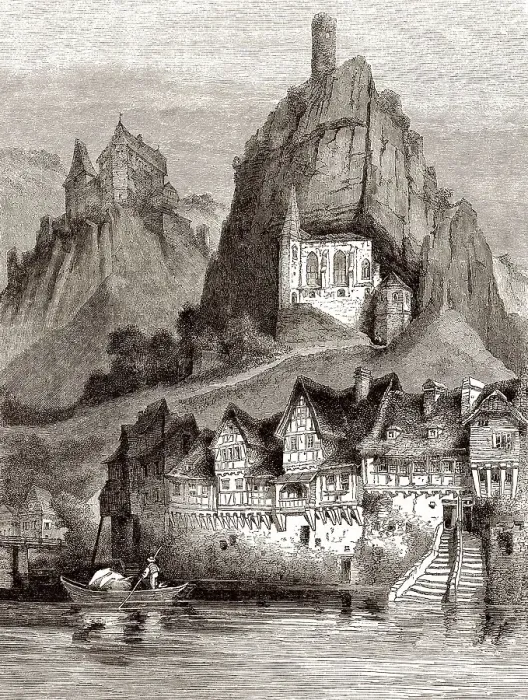 Framed Print : Idar-Oberstein, Rheinland-Pfalz