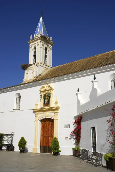 Framed Print : Iglesia de San Pedro, church in the old town centre of Cartaya Framed Print : Iglesia de San Pedro, church in the old town centre of Cartaya