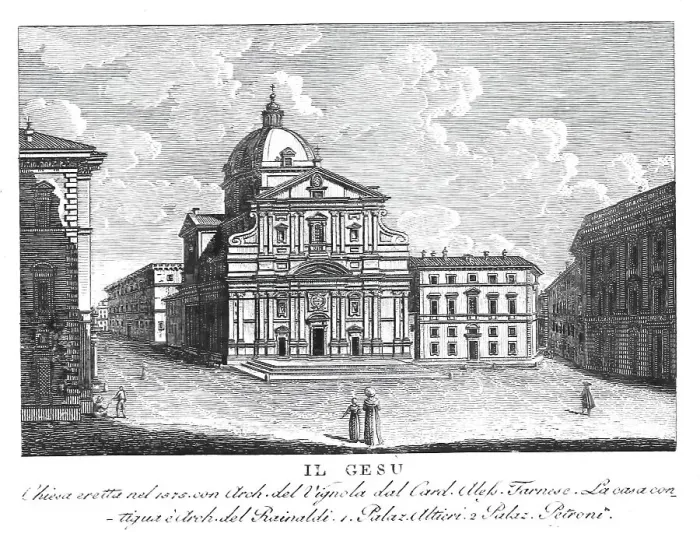 Framed Print : Il Gesu, Chiesa del Santissimo Nome di Gesu all'Argentina Framed Print : Il Gesu, Chiesa del Santissimo Nome di Gesu all'Argentina
