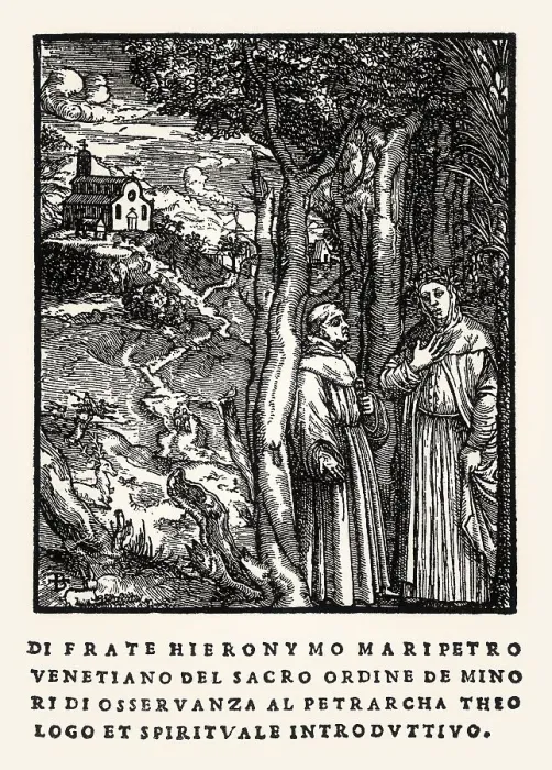 Framed Print : Il Petrarca spirituale, Girolamo Malipiero