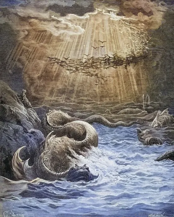 Framed Print : Illustration by Gustave Dore (1832-1883) for Paradise Lost Framed Print : Illustration by Gustave Dore (1832-1883) for Paradise Lost