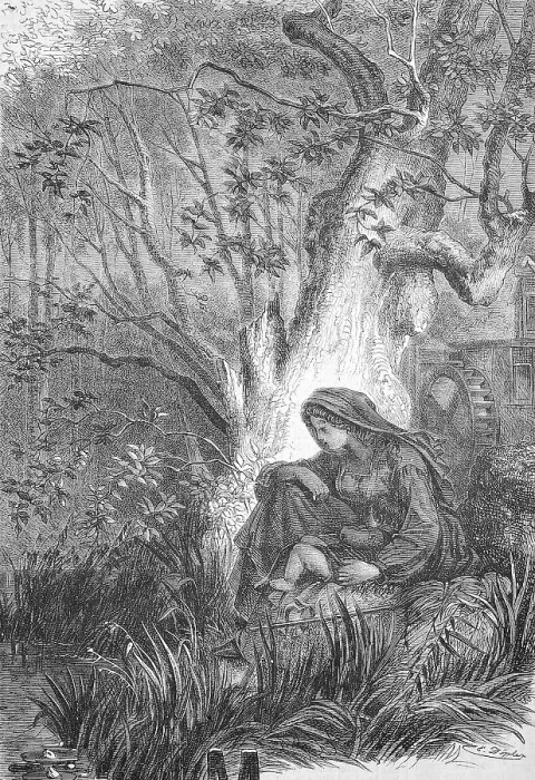 Framed Print : An illustration of the ideal world of the 19th century