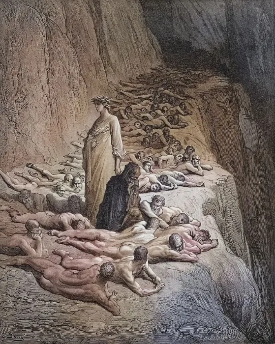 Framed Print : Illustration for Purgatorio by Dante Alighieri Canto by Gustave Dore 1832-1883 Framed Print : Illustration for Purgatorio by Dante Alighieri Canto by Gustave Dore 1832-1883