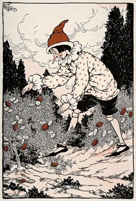 Framed Print : Illustration by Violet Moore Higgins