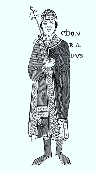 Framed Print : Illustration of the young Conrad