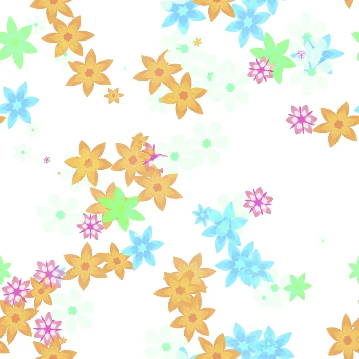Framed Print : An image of a nice seamless flower background