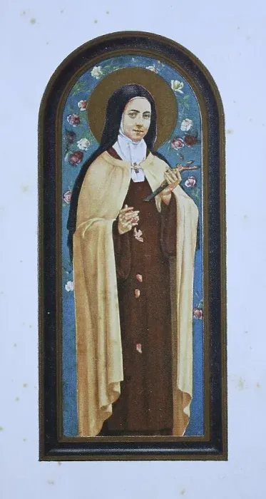 Framed Print : Image of a saint, St. Theresa, Teresa of Avila