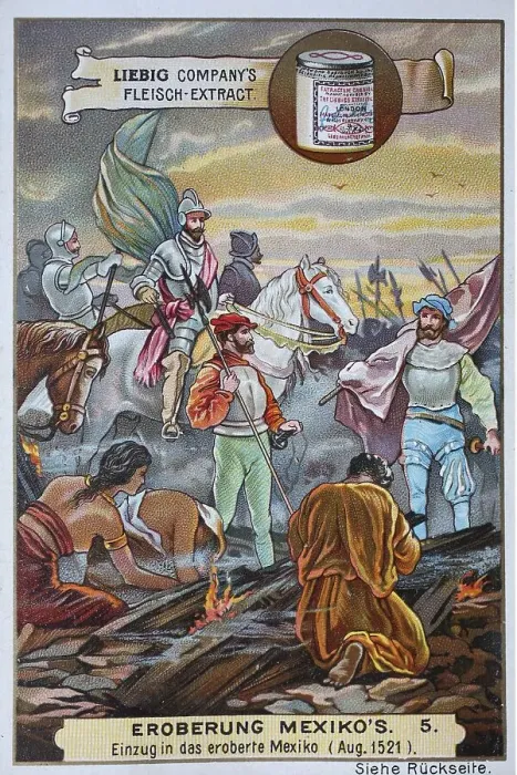 Framed Print : Image series Conquest of Mexico