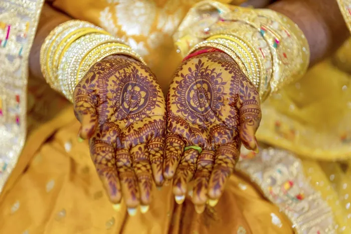 Framed Print : This image showcases the artistry of henna Framed Print : This image showcases the artistry of henna