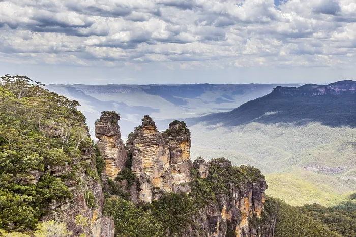 Framed Print : An image of the three sisters in Australia Framed Print : An image of the three sisters in Australia