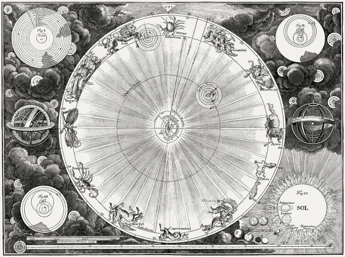 Framed Print : Imagination of the large planets