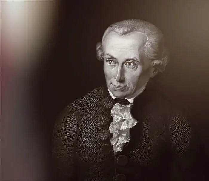 Framed Print : Immanuel Kant, 1724, 1804, German philosopher of the Enlightenment