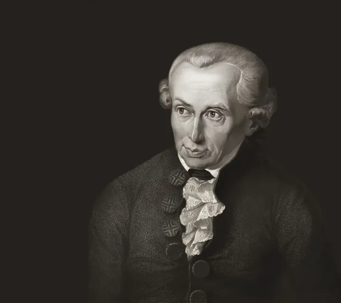 Framed Print : Immanuel Kant, 1724, 1804, German philosopher of the Enlightenment