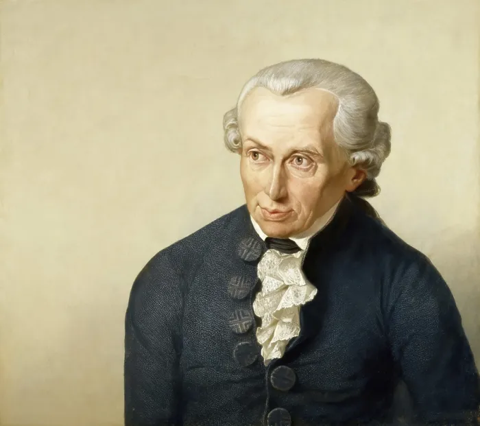 Framed Print : Immanuel Kant, 1724 - 1804, German philosopher of the Enlightenment