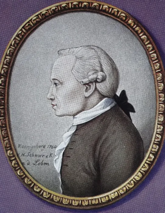 Framed Print : Immanuel Kant, 22 April 1724, 12 February 1804