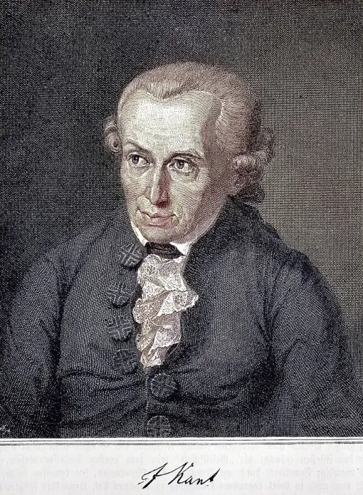 Framed Print : Immanuel Kant, 22 April 1724, 12 February 1804