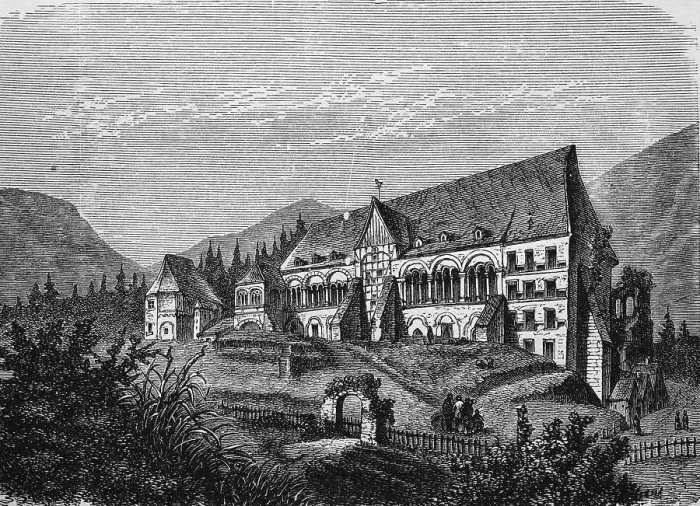 Framed Print : Imperial Palace in Goslar, Lower Saxony