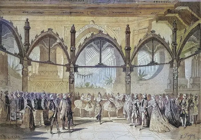Framed Print : Imperial Theatre of the Comic Opera