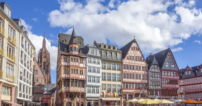 Framed Print : Impression of Frankfurt am Main Framed Print : Impression of Frankfurt am Main