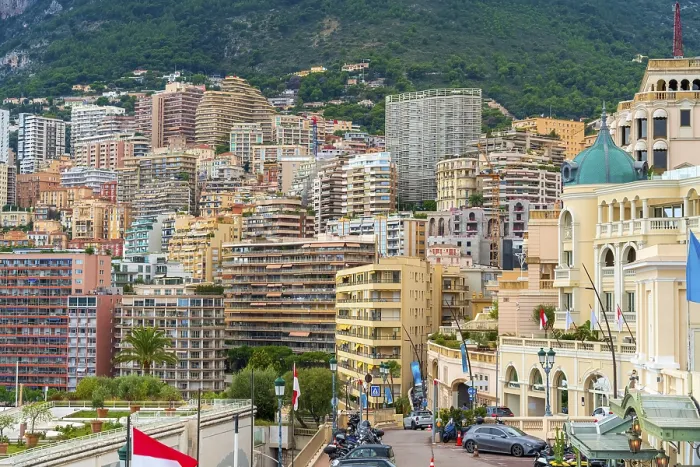 Framed Print : Impression of Monte Carlo in Monaco Framed Print : Impression of Monte Carlo in Monaco