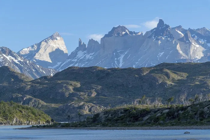 Framed Print : Impressive scenery on Lago Grey Framed Print : Impressive scenery on Lago Grey