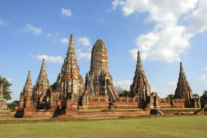 Framed Print : Impressive temple with many chedis Wat Chai Wattanaram Ayutthaya Thailand Framed Print : Impressive temple with many chedis Wat Chai Wattanaram Ayutthaya Thailand