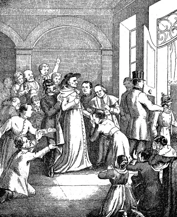 Framed Print : Imprisoning of Paul Melchers, 1813 Framed Print : Imprisoning of Paul Melchers, 1813