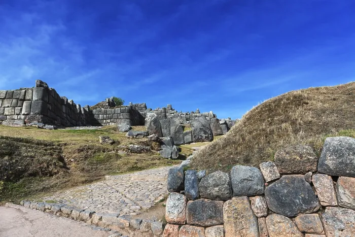 Framed Print : Inca ancient fortress on a sunny day Framed Print : Inca ancient fortress on a sunny day