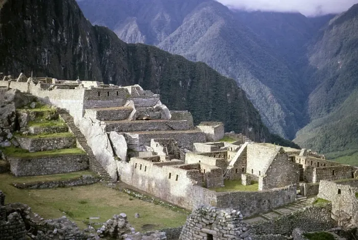 Framed Print : Inca ruins of Machu Picchu, Peru, South America around 1962, South America
