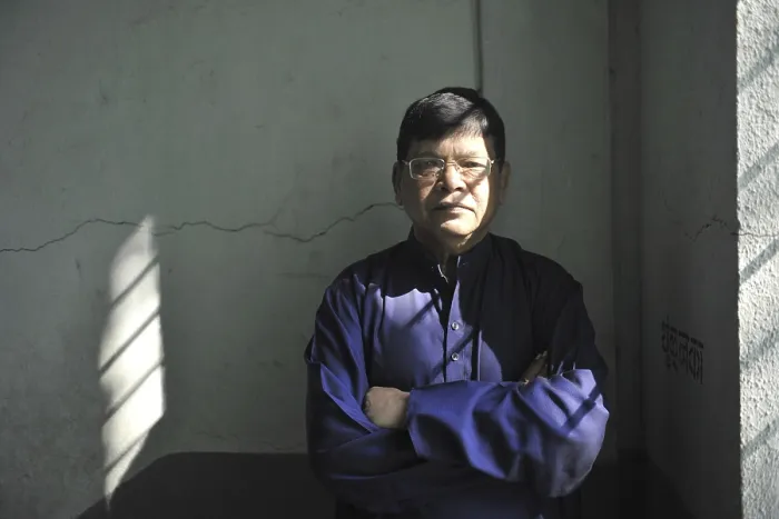 Framed Print : Indian buddhist writer and activist raja dhale