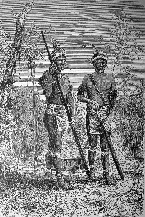Framed Print : Indians in the Amazon region, Brazil