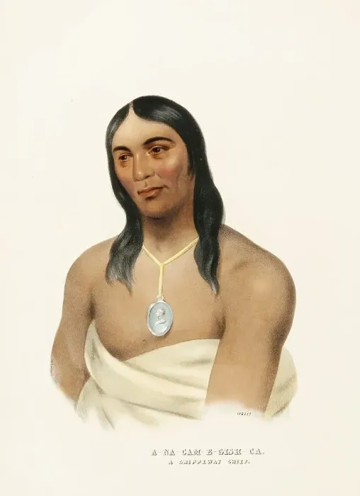 Framed Print : Indians, Historical Indian tribes from North America
