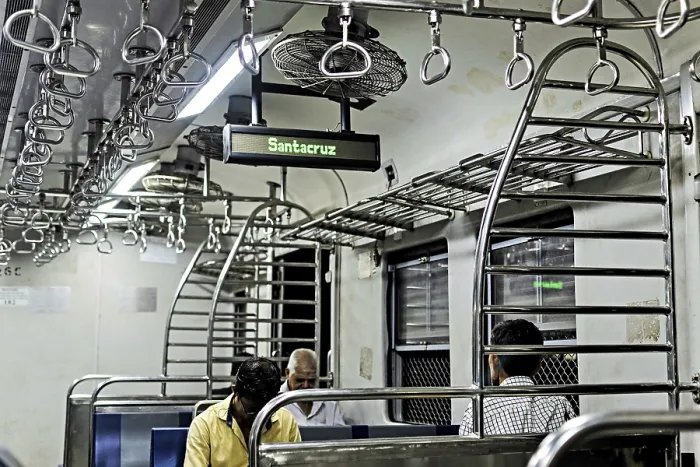 Framed Print : Indicator in train, Santacruz Railway Station Framed Print : Indicator in train, Santacruz Railway Station