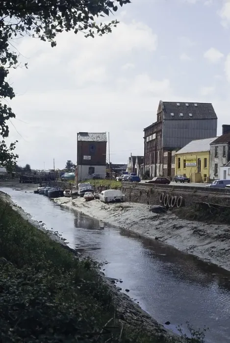 Framed Print : Industrial building on the quay of the River Yeo, Barnstaple, North Devon, England, Great Britain 1970s Framed Print : Industrial building on the quay of the River Yeo, Barnstaple, North Devon, England, Great Britain 1970s