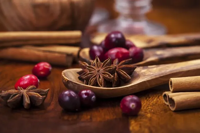 Framed Print : Ingredients for cooking cranberry hot mulled wine Framed Print : Ingredients for cooking cranberry hot mulled wine
