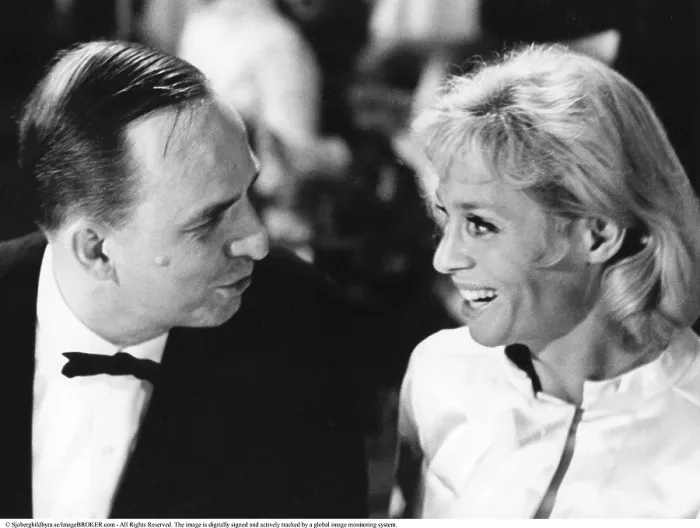 Framed Print : Ingrid Thulin 1980. Ingrid Thulin (1926-2004) was a renowned Swedish actress celebrated for her intense