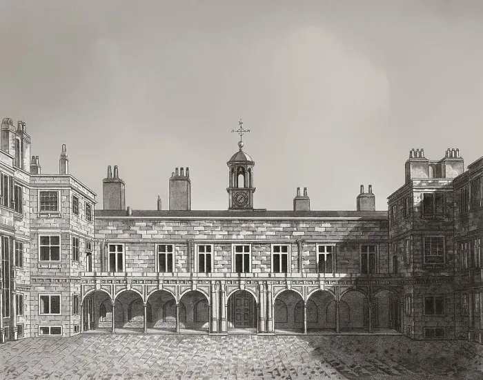 Framed Print : The inner Court of Somerset House