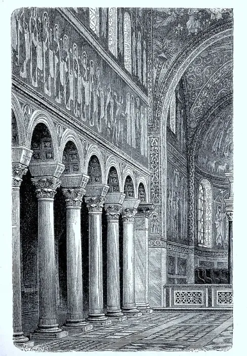 Framed Print : Inside the Arian Cathedral of Ravenna Framed Print : Inside the Arian Cathedral of Ravenna