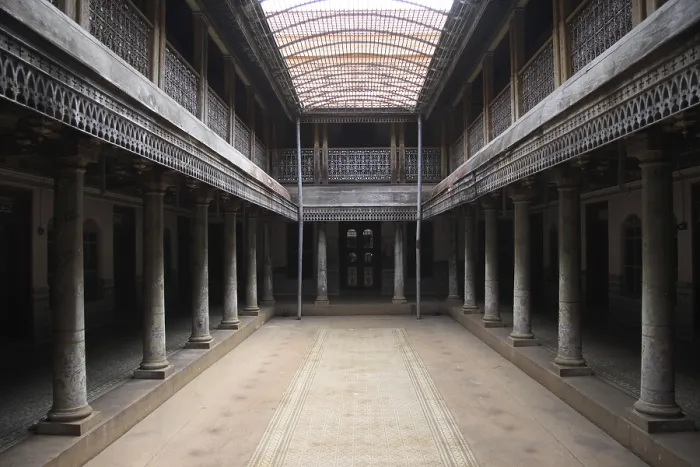 Framed Print : Inside Nagappa Chettier-house, Kanadukethan
