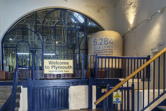 Framed Print : Inside Plymouth Gin historic Black Friars distillery building Framed Print : Inside Plymouth Gin historic Black Friars distillery building