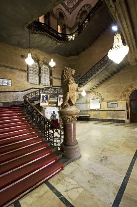 Framed Print : Inside Victoria Terminus VT now Chhatrapati Shivaji Terminus CST