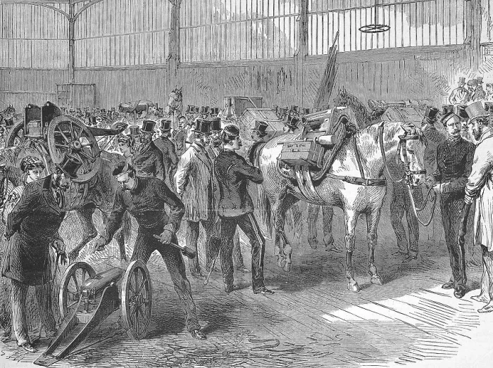 Framed Print : Inspection at Woolwich Arsenal