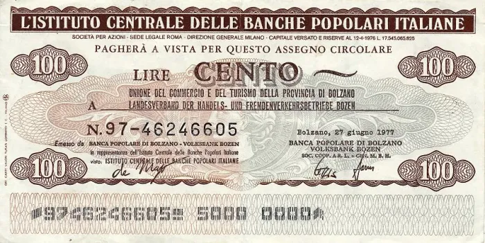 Framed Print : Instituto Centrale delle Banche popolari L'Italiane