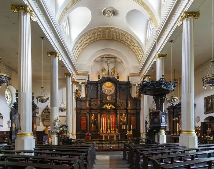 Framed Print : Interior church of Saint Magnus the Martyr